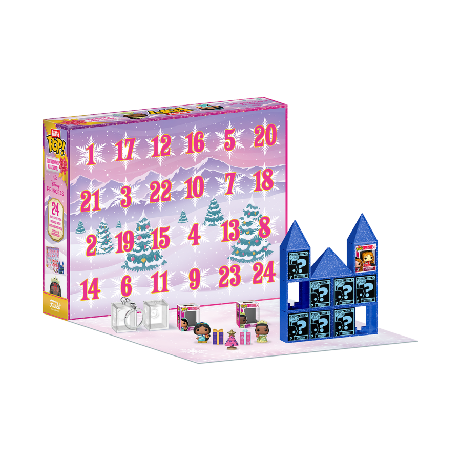 (Pre-Order) Disney: Princesses - Bitty Pop! Vinyl Countdown Calendar