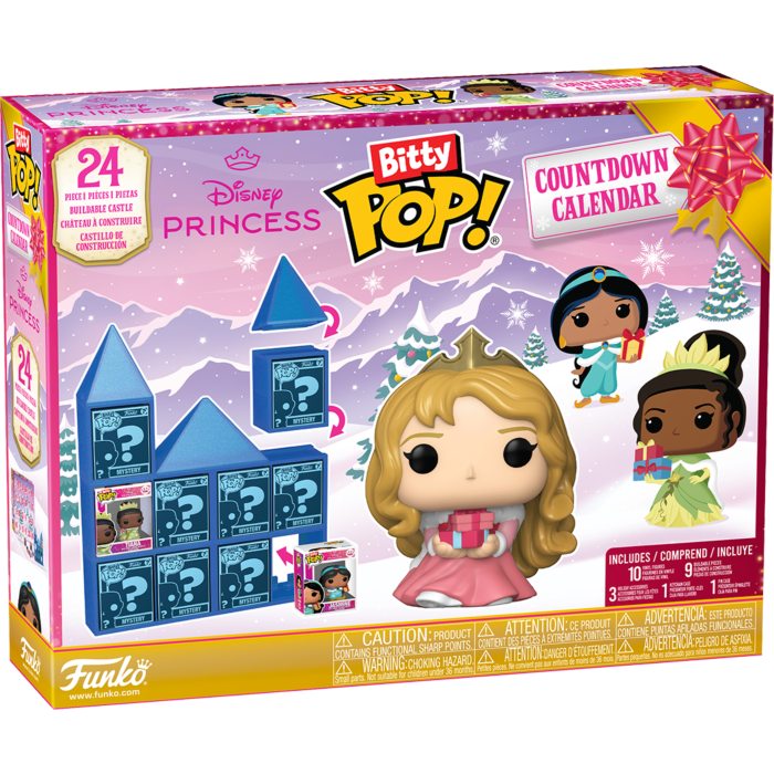 (Pre-Order) Disney: Princesses - Bitty Pop! Vinyl Countdown Calendar