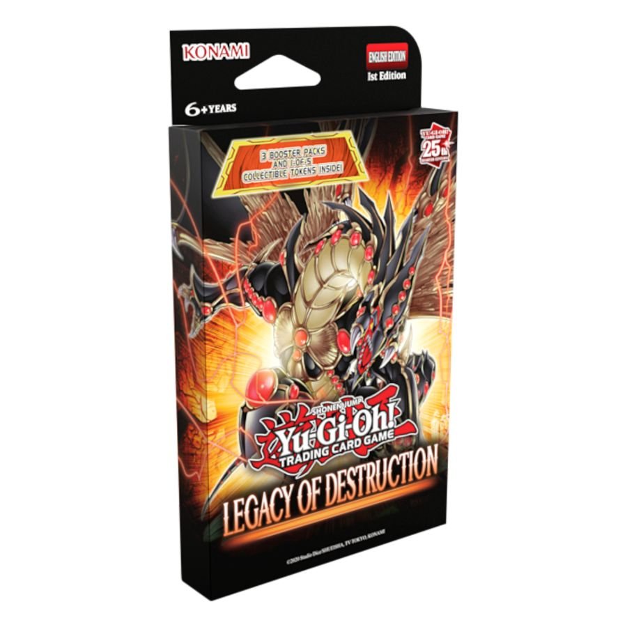 Yu - Gi - Oh! - Legacy of Destruction Tripack Tuckbox - CardMasters