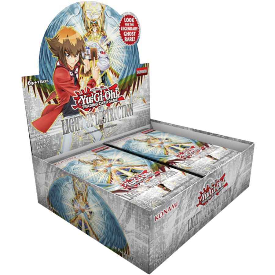 Yu - Gi - Oh! - Light of Destruction Unlimited Reprint Booster (Display of 24) - CardMasters