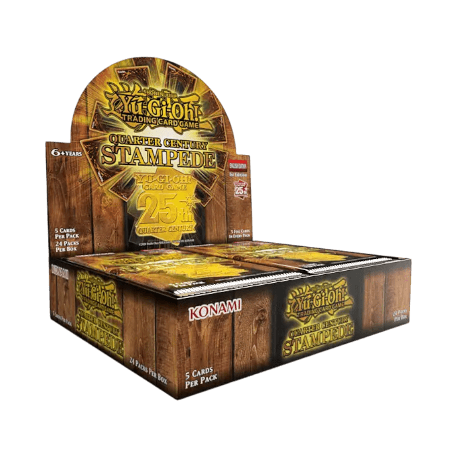 Yu - Gi - Oh! - Quarter Century Stampede Booster (Display of 24) - CardMasters