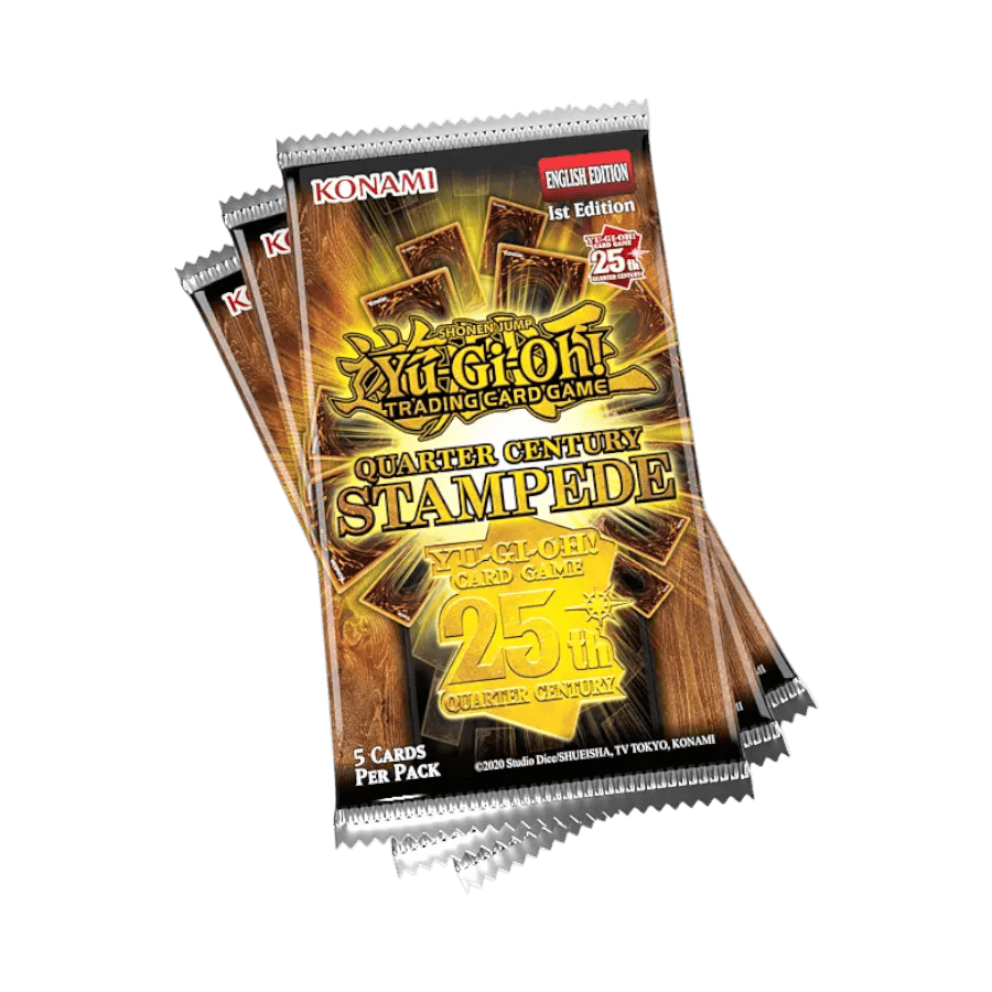 Yu - Gi - Oh! - Quarter Century Stampede Tuckbox (3 Pack) - CardMasters