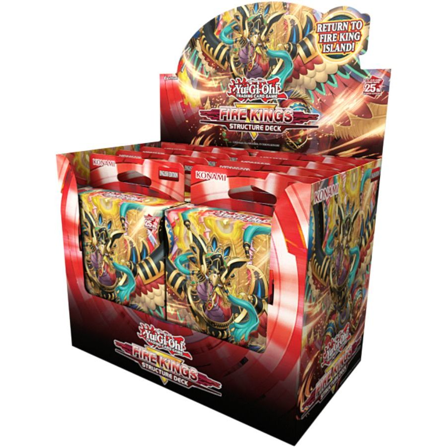 Yu - Gi - Oh! - Revamped: Fire Kings Structure Deck (Display of 8) - CardMasters