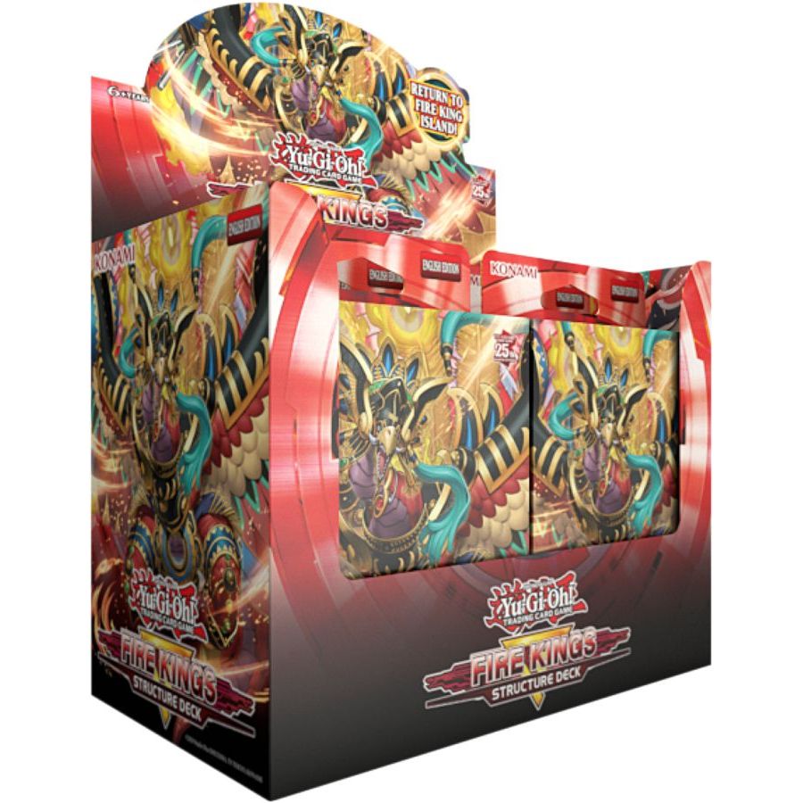 Yu - Gi - Oh! - Revamped: Fire Kings Structure Deck (Display of 8) - CardMasters