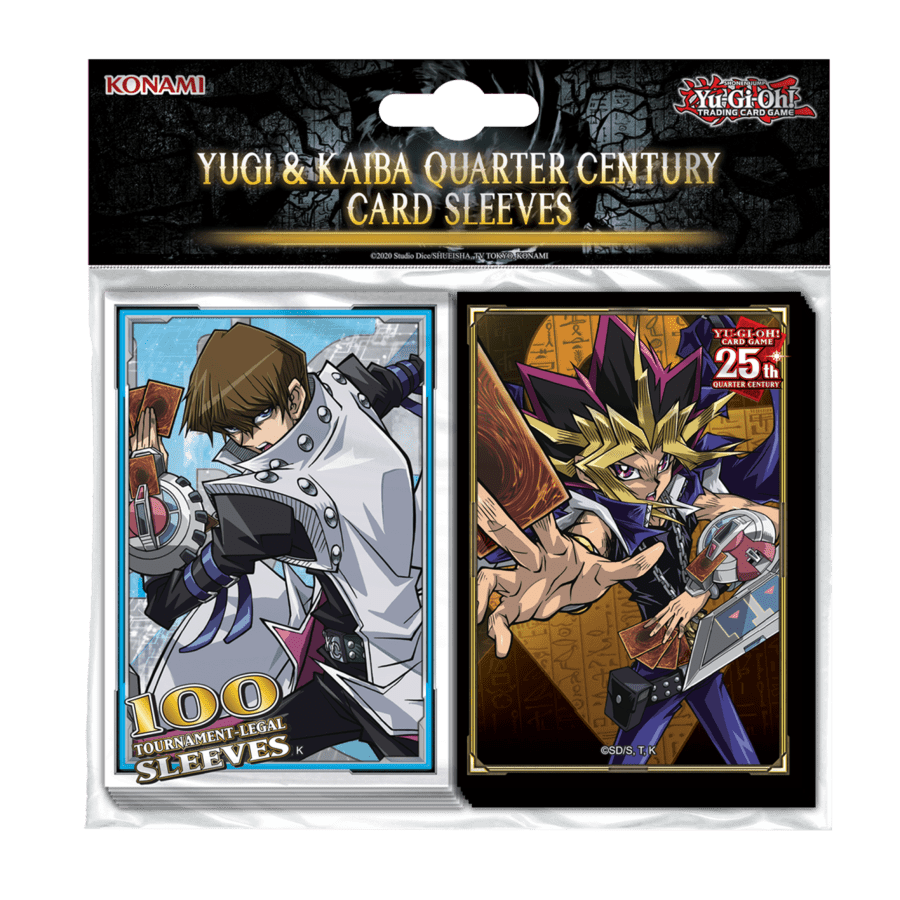Yu - Gi - Oh! - Yugi & Kaiba Quarter Century Card Sleeves - CardMasters