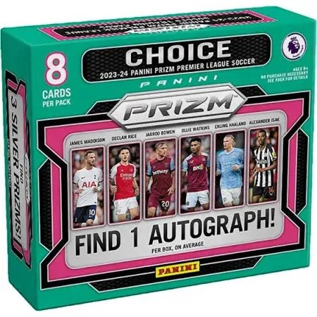 2023 - 24 Panini Prizm Premier League Soccer Choice Box - CardMasters