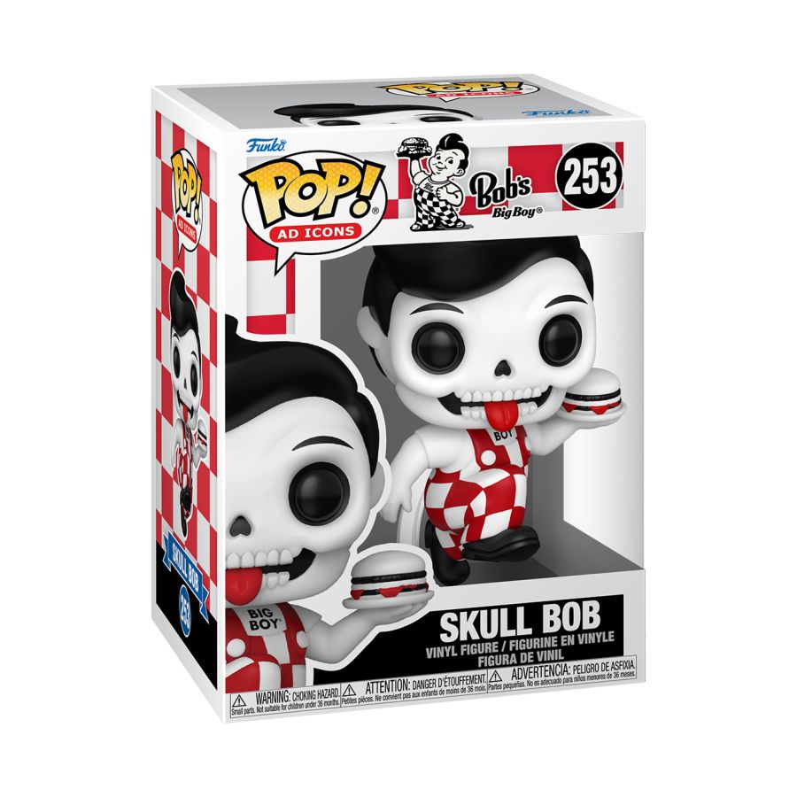 Ad Icons: Bob's Big Boy - Skull Bob Pop! Vinyl