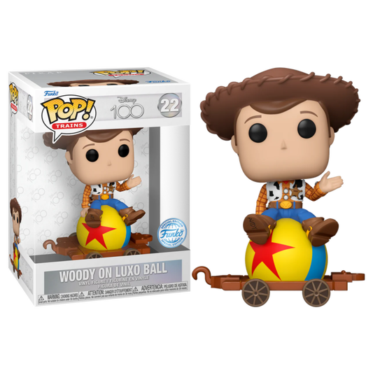 Disney: D100 - Woody US Exclusive Pop! Train Carriage [RS] - CardMasters