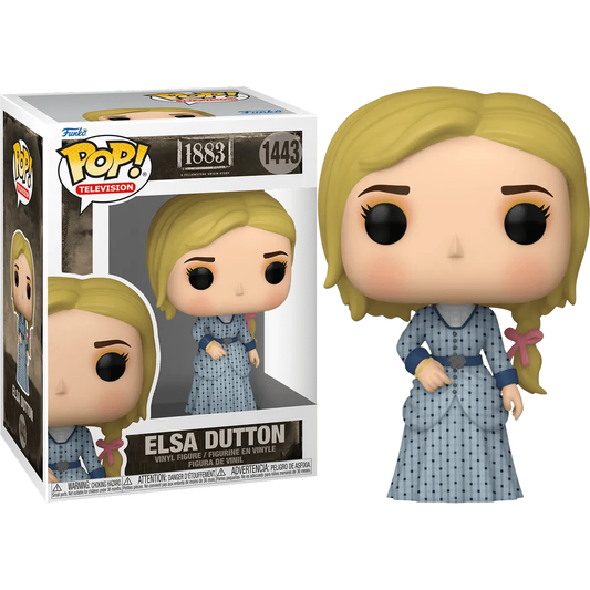 Collect the 1883 - Elsa Dutton Pop! Vinyl from Titan Pop Culture, capturing her adventurous Wild West spirit.