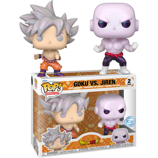 (Pre-Order) Dragon Ball Super - Goku Vs Jiren US Exclusive Pearlescent Pop! Vinyl 2-Pack [RS]