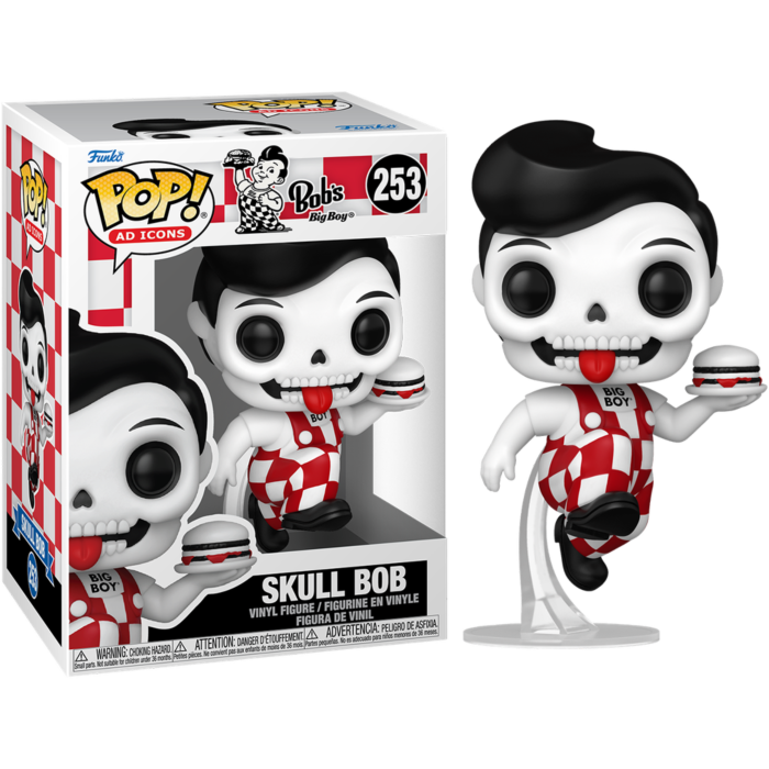 Ad Icons: Bob's Big Boy - Skull Bob Pop! Vinyl