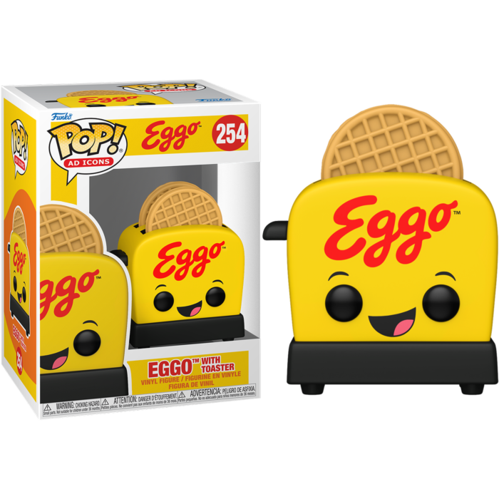 Ad Icons: Kelloggs - Eggo with Toaster Pop! Vinyl