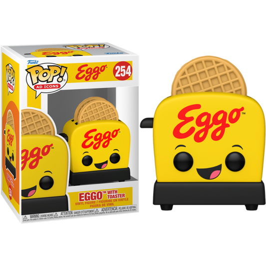 Ad Icons: Kelloggs - Eggo with Toaster Pop! Vinyl