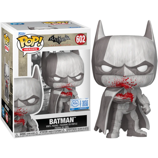 Batman: Arkham City - Batman (Black & White) US Exclusive Pop! Vinyl [RS]
