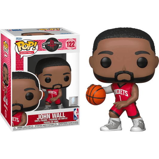 NBA: Rockets - John Wall (Red Jersey) Pop! Vinyl - CardMasters
