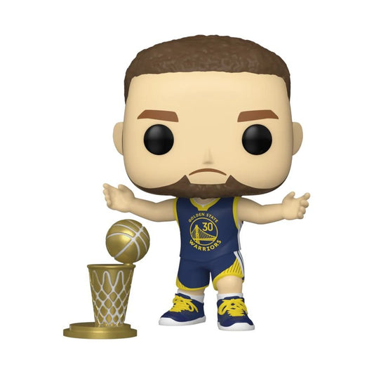 NBA: Warriors - Stephen Curry Championship Trophy US Exclusive Pop! Vinyl [RS] - CardMasters