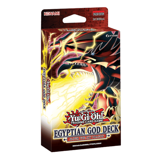 Yu - Gi - Oh! - Egyptian God Deck: Slifer the Sky Dragon (Display of 8) - CardMasters