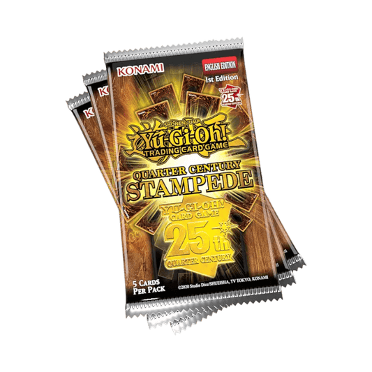 Yu - Gi - Oh! - Quarter Century Stampede Tuckbox (3 Pack) - CardMasters