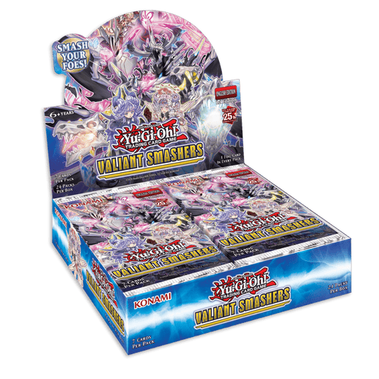 Yu - Gi - Oh - Valiant Smashers Booster (Display of 24) - CardMasters